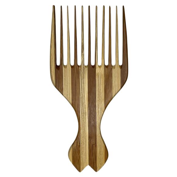 LitJoy Mermaid "Isn't It Neat?" Fork Comb - Bamboo Pick May 2025 To Bee Read Box - Picture 2 of 8